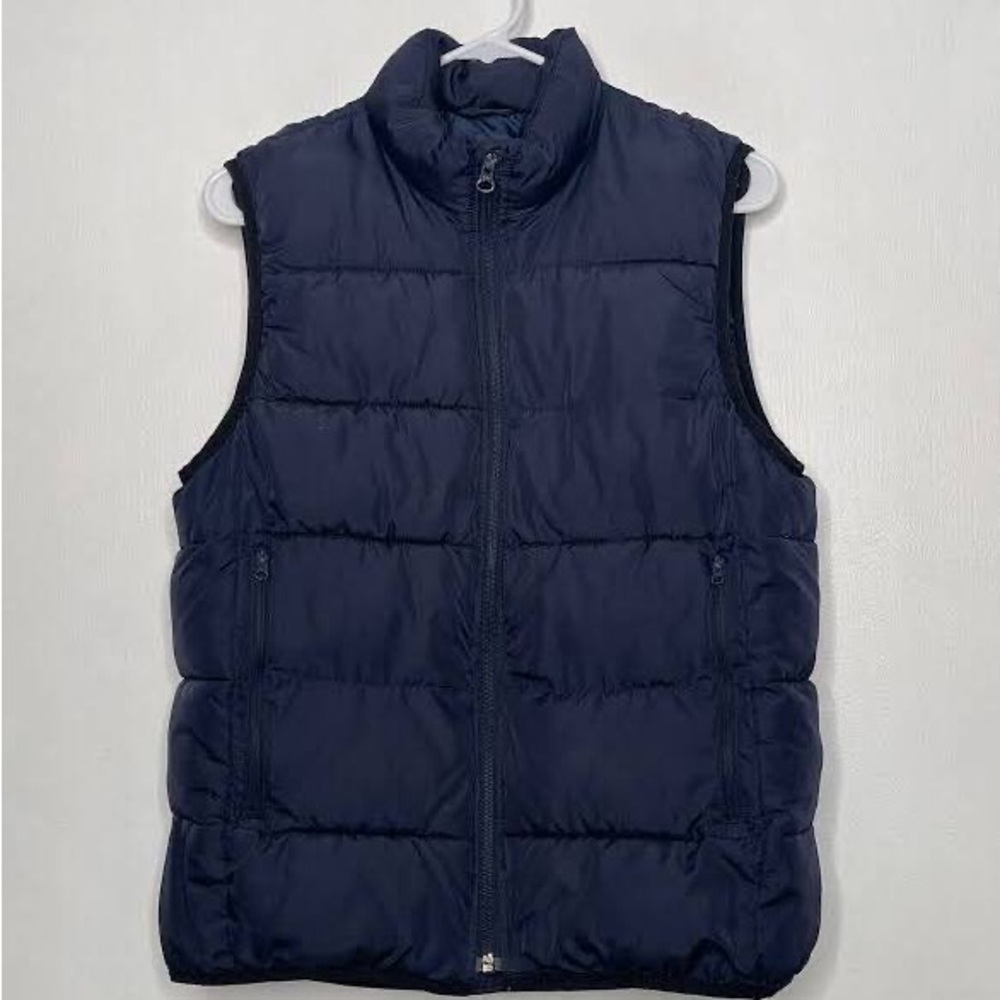 GAP Boys Navy Puffer Vest Size Small 6/7